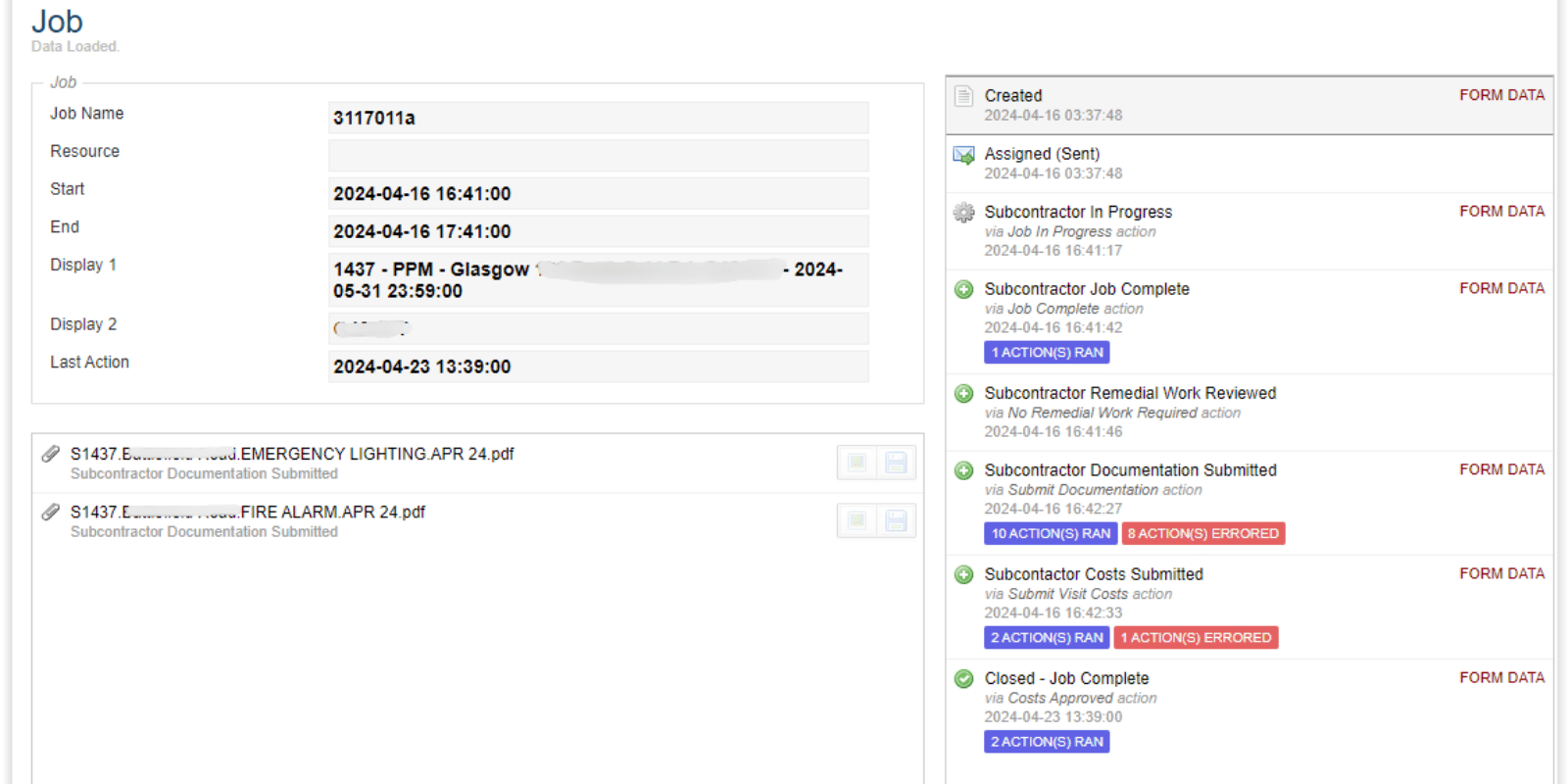 Subcontractor Portal